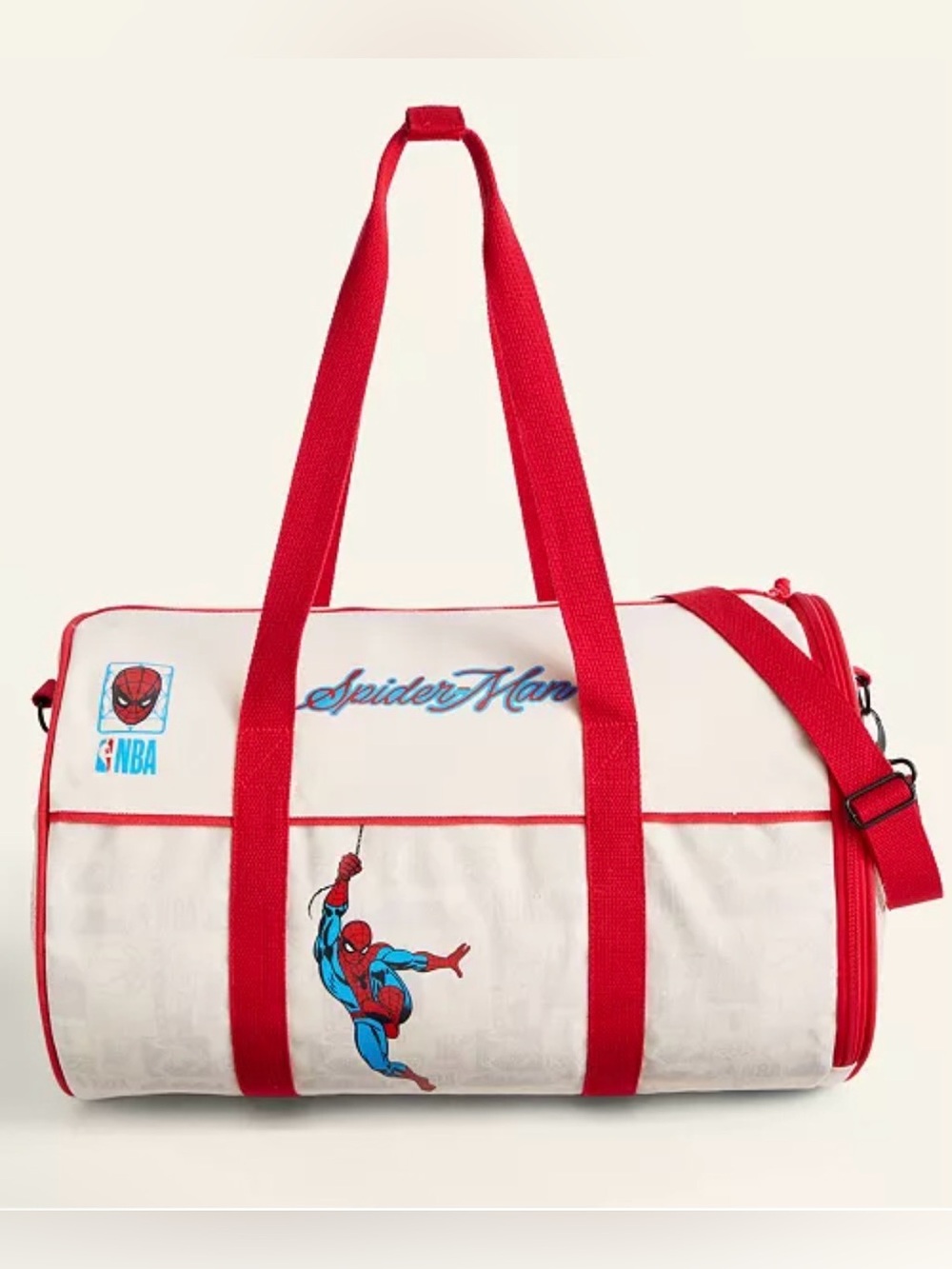 Spider-Man NBA Collab Duffel Bag Officially Licensed
